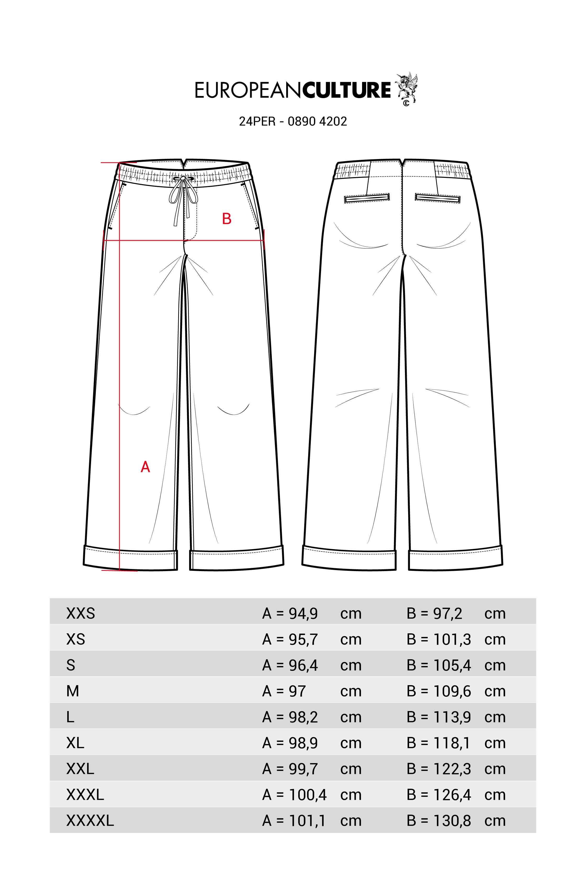 Size 2 pants in european clearance